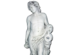 Statue de jardin en pierre Dieu Baccus