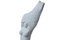 statue en pierre buste de femme 