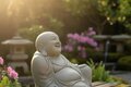 Statue Petit Bouddha assis