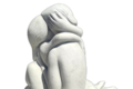 statue couple enlacé