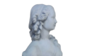buste  en pierre femme 