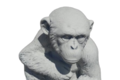 Statue Chimpanzé