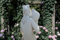 Statue de jardin en pierre Calypso