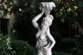 Statue de jardin en pierre Femme Dénudée