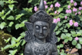 Statue Bouddha Thai agenouillé