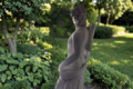 Statue de jardin en pierre Dieu Apollon