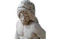 Statue de jardin en pierre Hercule