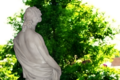 Statue de jardin en pierre Homme : Saison Automne
