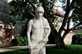 Statue de jardin en pierre Dieu Mars