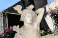 Statue en pierre Dieu Mercure / Hermès