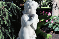 Statue Enfant Joueur de flute de Pan