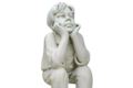 Statue l'Enfant Rêveur  à poser