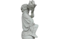 STATUE CHERUBIN saison hiver