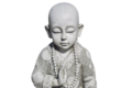 Statue enfant bouddha en prière