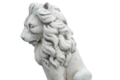 Statue Lion Assis (45 cm)