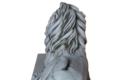 STATUE LION COUCHE