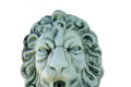 Tête de lion murale