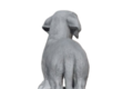 Statue TECKEL en pierre 