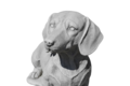 Statue TECKEL en pierre 